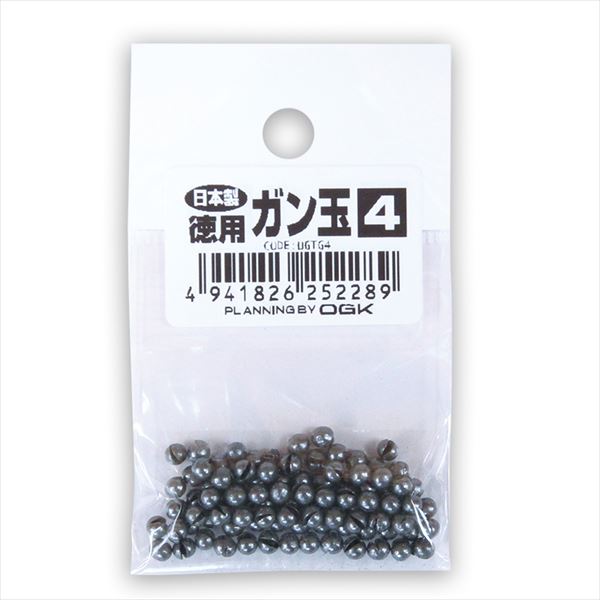 OGK 徳用ガン玉 4号: 仕掛用品｜釣具の通販ならキャスティング