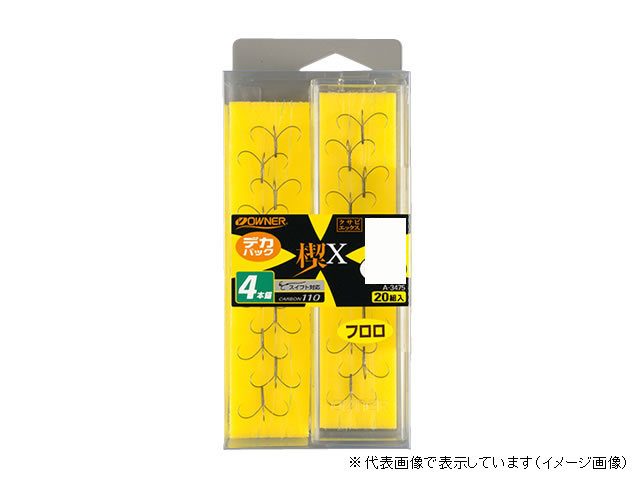 オーナー デカ楔X4本錨フロロ 7: 鮎｜釣具の通販ならキャスティング