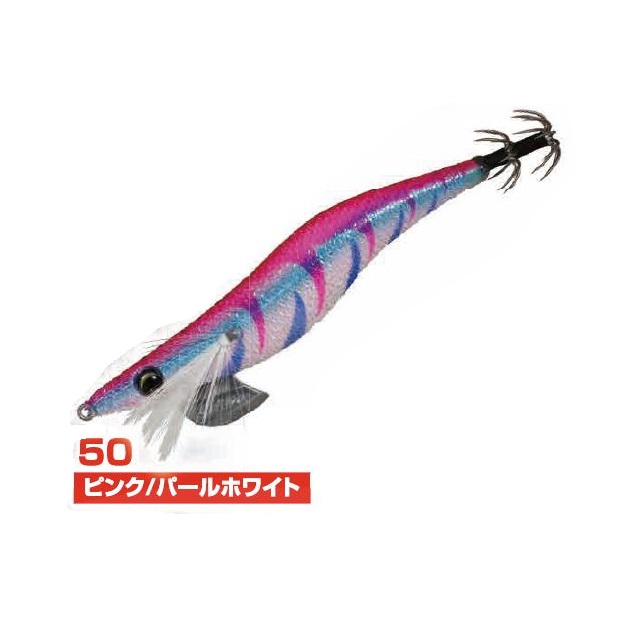 オーナー ED3 餌木 Draw4（ドローフォー） 50 ピンク/パール
