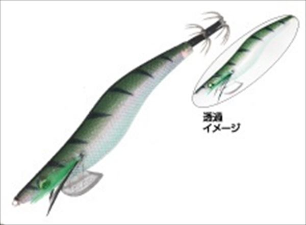 オーナー エギ ED-2.5 Draw4(ドローフォー)2.5 58モエビ/スケルトン