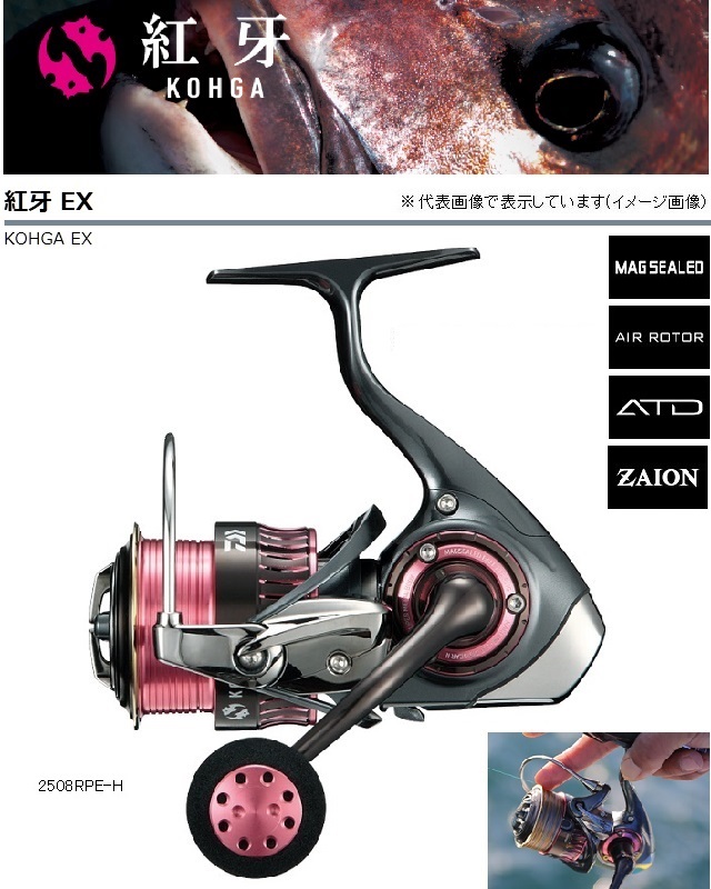 新品超歓迎 DAIWA - 50%OFF!! ダイワ 紅牙EX 2508RPE-H (スピニング ...