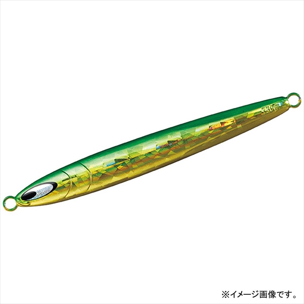 ネコポス対象品】ダイワ メタルジグ 鏡牙ジグ セミロング160g CH