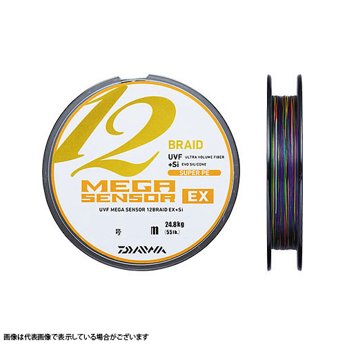 ダイワ　メガセンサー　￼12ブレイド 300m 5.0号　新品￼ 訳あり】ダイワ メガセンサー×12EX（12ブレイド） 5号-300m