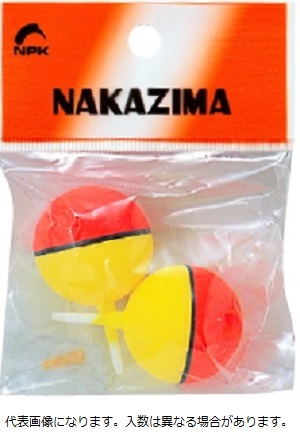ナカジマ 蛍光玉ウキ 8号 (ヘッダー3ケ入リ): ウキ・目印｜釣具の通販