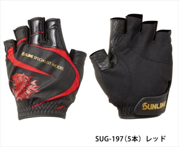 �T�����C�� �O���[�u(5�{)SUG-197 ���b�h LL�T�C�Y
