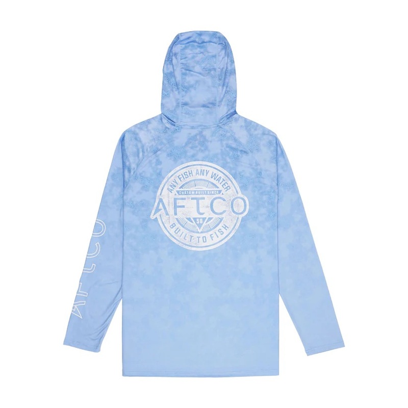 AFTCO(�A�t�R)  �E�F�A �t�[�f�B�[ M63198 AiryBlue Acid Camo L�y���������z