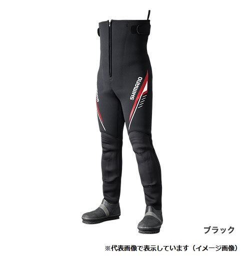 シマノ スリムウェーダー（中割） WA-073Q ブラック LB