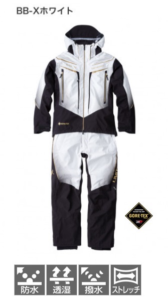 シマノ RA-112U ネクサス ゴアテックスストレッチレインスーツ