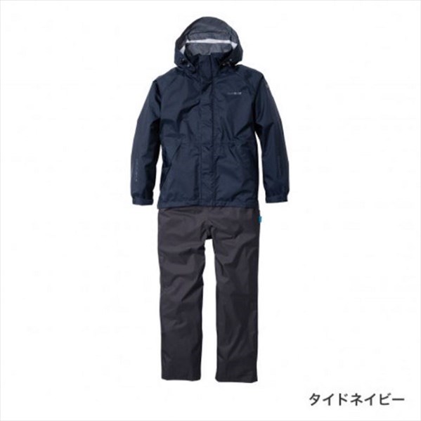 シマノ DSベーシックスーツ RA-027Q ネイビー / レインウェア シマノ DSベーシックスーツ RA-027Q（特価販売） | ウェアー類