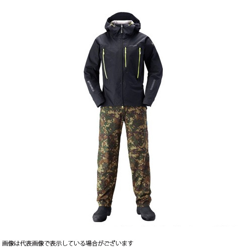シマノ RA-024S DSエクスプローラースーツ ブラック／ベージュ