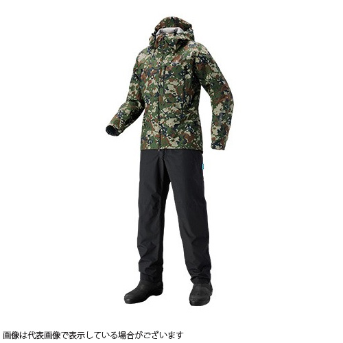 新品展示品 　シマノ　管194HPY RA-024S　DSエクスプローラースーツ シマノ RA-024S DSエクスプローラースーツ グリーンウィード