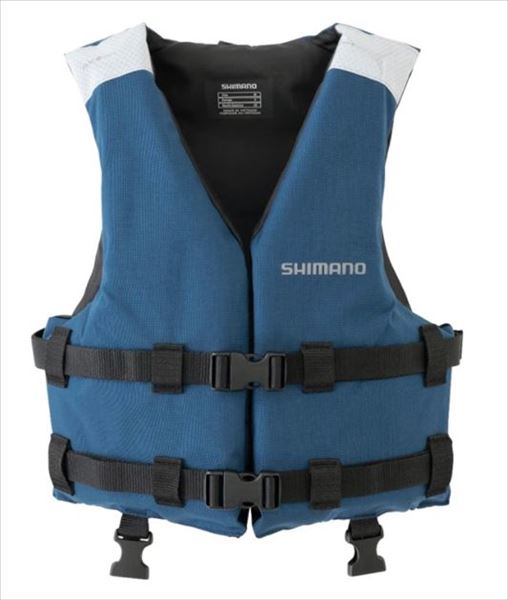 シマノ ライフジャケット VF-098V キッズフロートベスト(M ネイビー