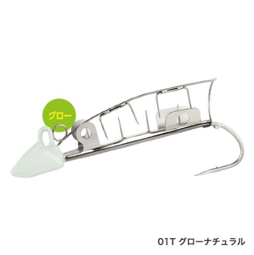 シマノ 太刀魚ゲッター 時短テンヤ 4号 OO-104J グロー
