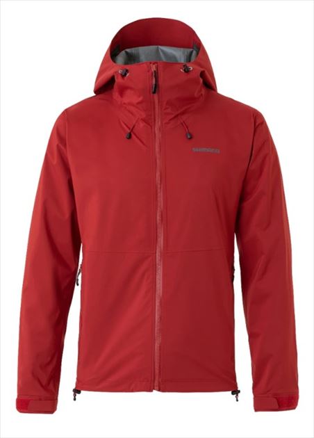 シマノ RA-01JV XL　新品未使用　13日迄 シマノ レインウェア RA-01JV レインギアジャケット01 レッド【ウェア