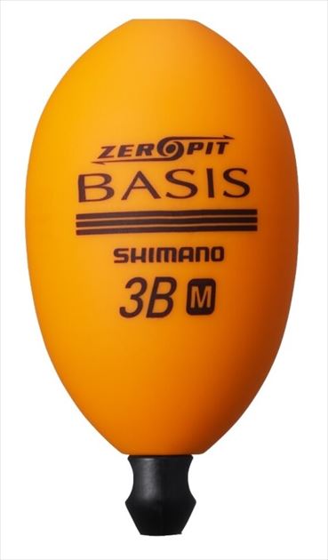 シマノ ウキ PG-B02V ベイシスゼロピット オレンジ M 3B号: ウキ・目印 