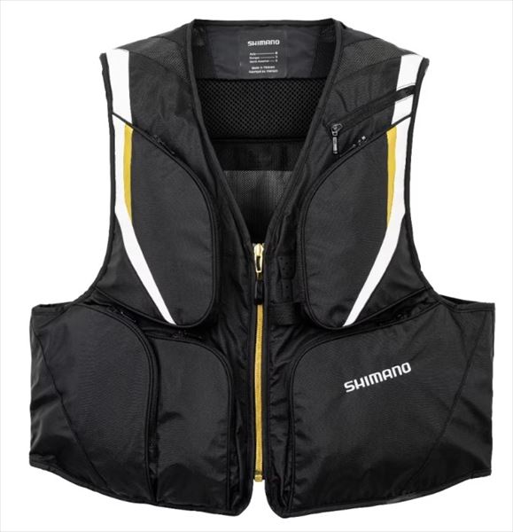 シマノ VE-520W 2WAY ショートベスト(XLサイズ ブラック): ウェア