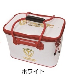 釣研 バッカン TB193 40cm ホワイト: バケツ・バッカン｜釣具 