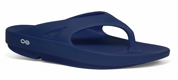 OOFOS Ooriginal サンダル ウーオリジナル ネイビー M8/W10: キャンプ