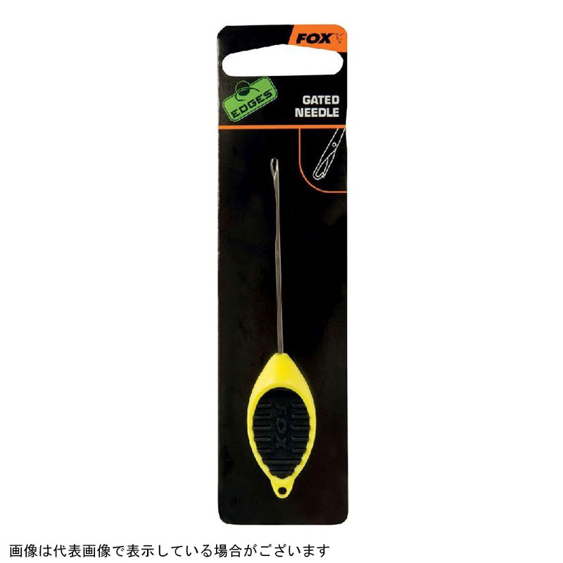 FOX EDGES ゲイテッドニードル イエロー: 針・仕掛 湖・川釣り