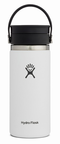 Hydroflask ハイドロフラスク コーヒー 16オンス フレックスシップ ワイドマウス ホワイト 16oz 473ml ホワイト キャンピング アウトドアー 釣具のキャスティングオンラインストア 全国50店舗以上を展開する大型釣具店
