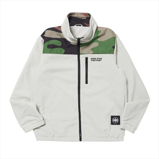 ナイロンジャケット ジャケット ハイファイブファクトリー XL アウター ハイファイブファクトリー Nylon Fleece Jacket/GREY(XL グレー