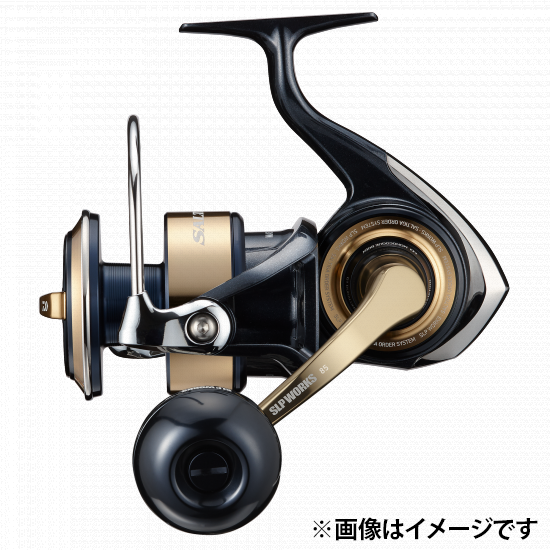 SLPWORKS ソルティガ 8000-14000P 10000スプール/GD 75MMハンドル/GD 
