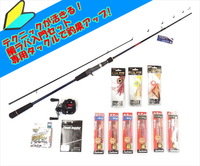 【訳あり】タイラバセット 入門 初心者用 竿 ロッド リール