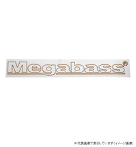 ���K�o�X �X�e�b�J�[ �t���[�����S Megabass �S�[���h30cm