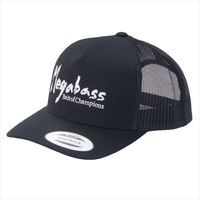 KoX@MEGABASS CAP BRUSH TRUCKER BLACK/WHITE(ubVgbJ[ubN/zCg)