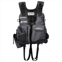 訳あり】リバレイ ライフジャケット 8897 RBB ゲームベストII(グレー