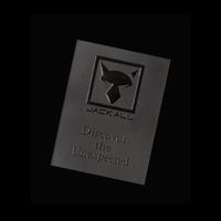 ジャッカル ステッカー JKロゴリピールステッカー ブラック