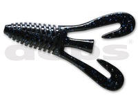 デプス ワーム バルビュータ 3.5インチ #07 ブラック/ブルーフレーク