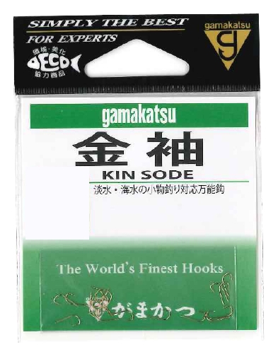 【ネコポス対象品】がまかつ 金袖 4号