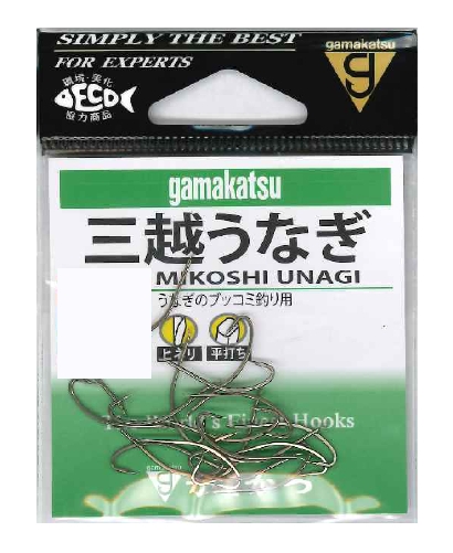 【ネコポス対象品】がまかつ 三越ウナギ 茶 13号