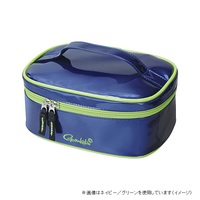 がまかつ フィッシングポーチ M GM2400 ネイビー/グリーン