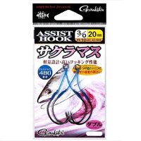 がまかつ アシストフック アシストフック サクラマス 3/0-20mm