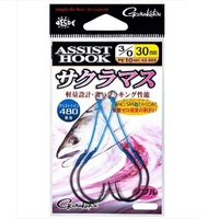 がまかつ アシストフック アシストフック サクラマス 3/0-30mm