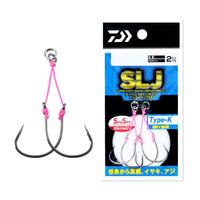 【ネコポス対象品】ダイワ SLJ(スーパーライトジギング) アシストフックSS タイプK ♯1-1.5cm
