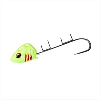 ダイワ 仕掛け 快適船タチウオテンヤSS 50 AG W(ダブルフック) 黄ゼブラ ルミノーバグリーングロー