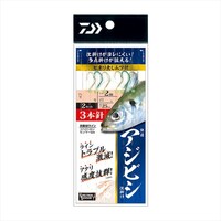 【ネコポス対象品】ダイワ 仕掛け 快適アジビシ仕掛け 3本針 10号 ハリス1.2号