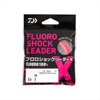 【ネコポス対象品】ダイワ リーダー フロロショックリーダーX ステルスピンク 25lb(#7)-20m