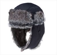 ニューエラジャパン 防寒帽子 OD TRAP H2OFFDR BLK SWHI L