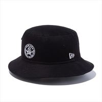 ニューエラジャパン 帽子 バケット01 ポケット AGUNINO Takibi 焚火 ブラック M/L 59cm