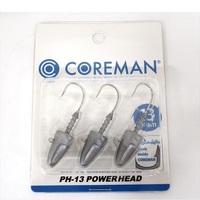 コアマン ジグヘッド PH-13 パワーヘッド 13g #001 アンペイント(無塗装)