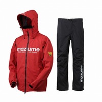 mazume レインウェア mazume コンタクトレインスーツII レッド MZRS mazume レインウェア mazume コンタクトレインスーツII レッド MZRS