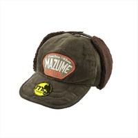 【特価】オレンジブルー 防寒用品 MZCP-F665 mazume イヤーウォーマーCAP 2 オリーブ フリーサイズ