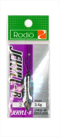 【ネコポス対象品】ロデオクラフト JEKYLL-B 3.4g #2 シルバー