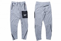 OSP O.S.P×bassmania(バスマニア) ｽｳｪｯﾄｶｰｺﾞﾊﾟﾝﾂ ﾐｯｸｽﾌﾞﾗｯｸ(L ブラック