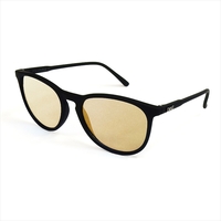 DANG SHADESi_EVFCfB[Yj FENTON(̪) ڰBlack ݽChampagne Gold Mirror Polarized