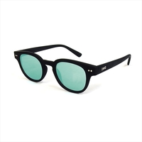 �y�����zDANG SHADES(�_����V�F�C�f�B�[�Y) ZENITH(�[�j�X) �t���[��Black Soft �����YGreen Mirror Polarized